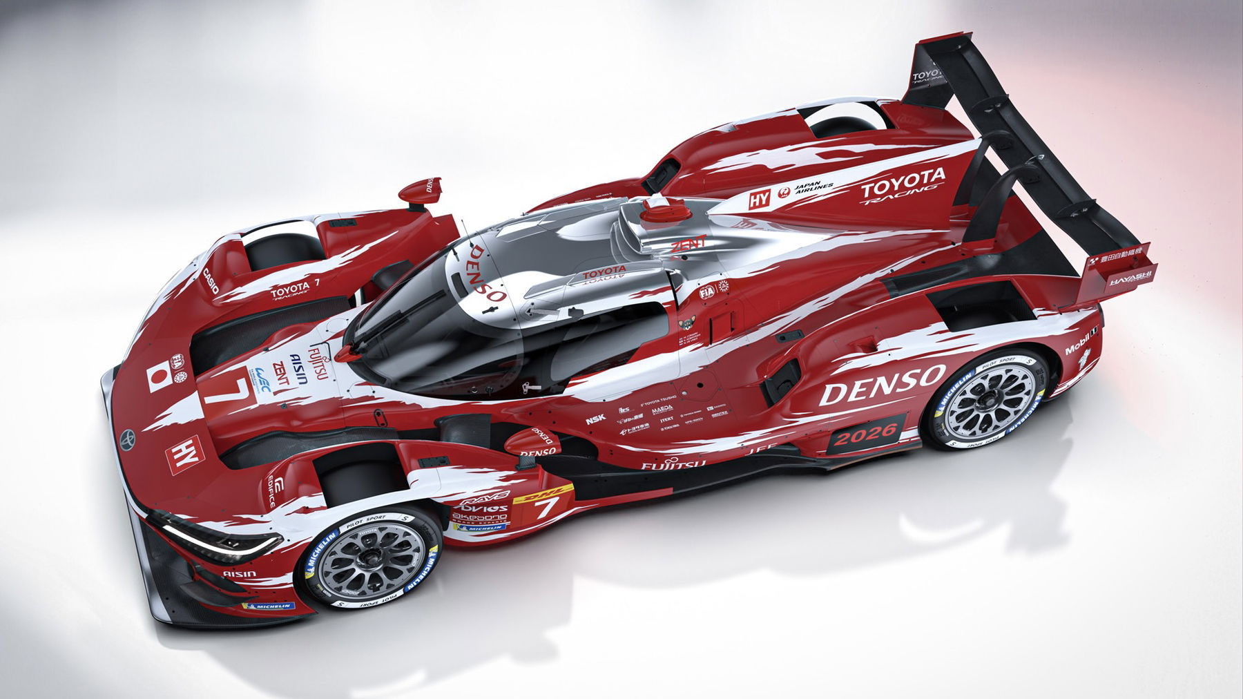 Toyota TR010 - vue aérienne