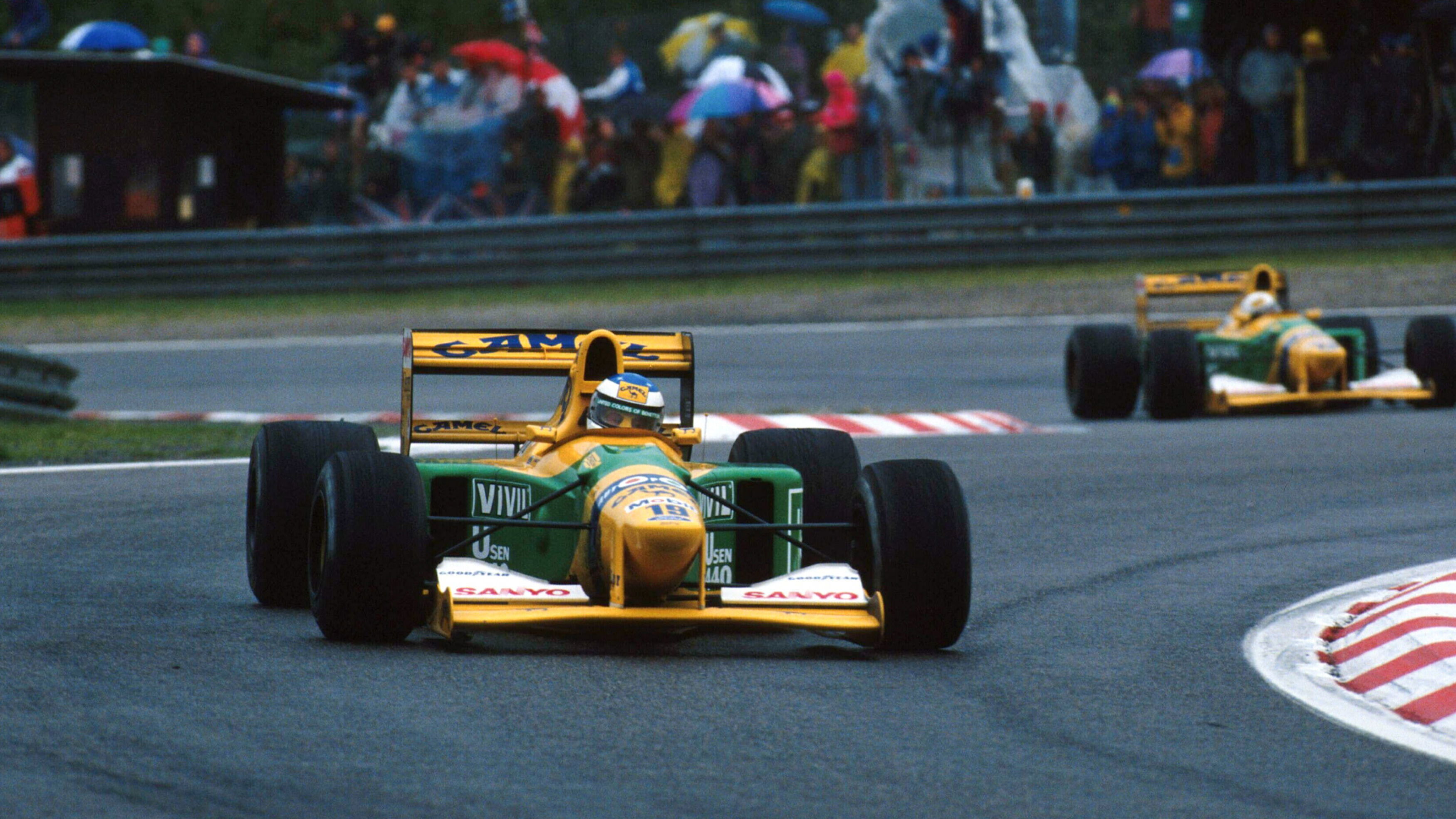 Détail de la Benetton B192-05, F1 de Schumacher