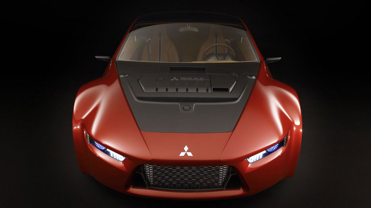 Le Mitsubishi Concept-RA était une vision oubliée d'une voiture de sport diesel Mitsubishi Concept-RA - avant