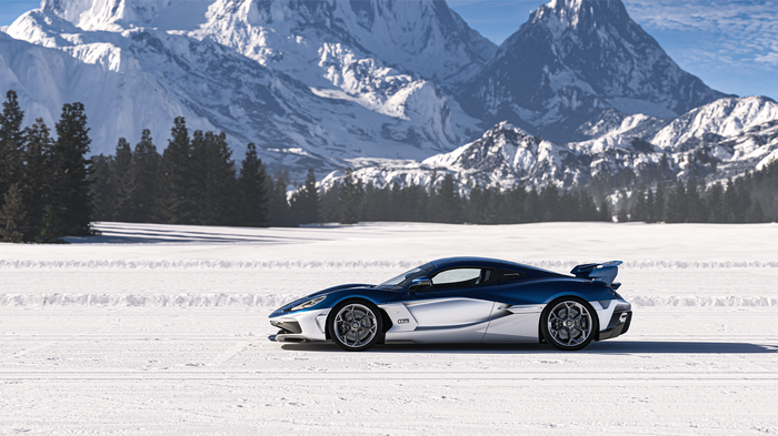 L'édition du fondateur de Rimac Nevera R livrée à Saint-Moritz