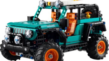 Lego Technic Jeep Wrangler Rubicon annoncé