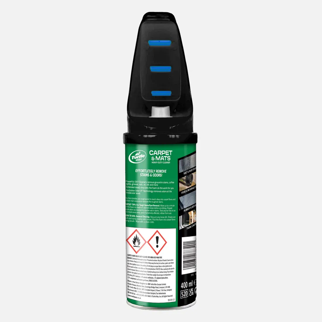 Nettoyant pour tapis Turtlewax Power Out