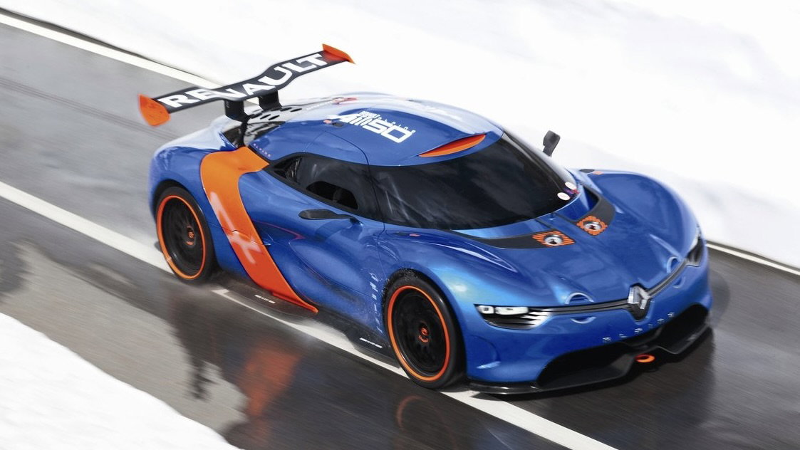 Concept Renault Alpine A110-50 - avant