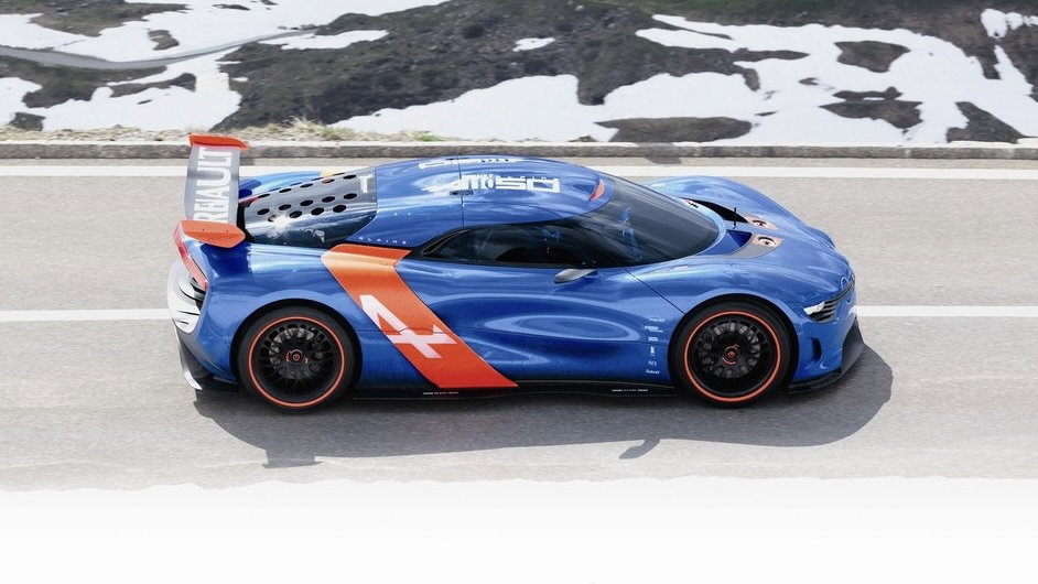 Concept Renault Alpine A110-50 - côté
