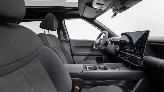 Le dernier véhicule électrique de Hyundai pourrait donner naissance à la meilleure compacte électrique à ce jour Hyundai Ioniq 3 - intérieur