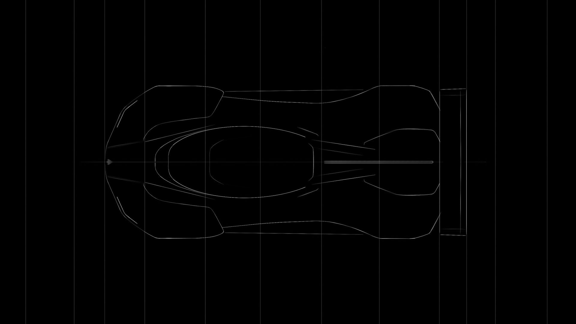 Sanrivatti est un nouveau constructeur d'hypercars qui conçoit des voitures autour du corps humain Croquis de conception Sanrivatti - haut