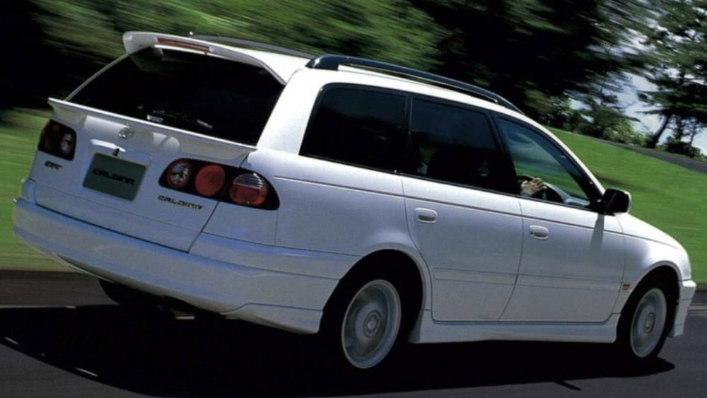10 voitures de performance cool mais oubliées des années 1990 Toyota Caldina GT-T