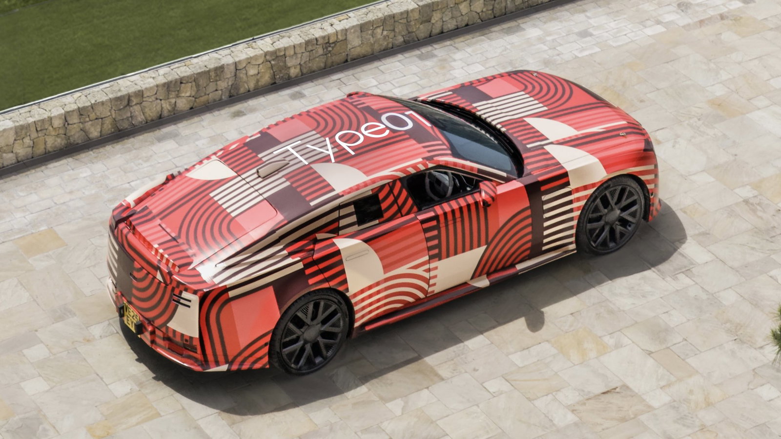 Nous verrons enfin la Jaguar Type 01, révolutionnaire sur Internet, en octobre Prototype Jaguar Type 01 - arrière
