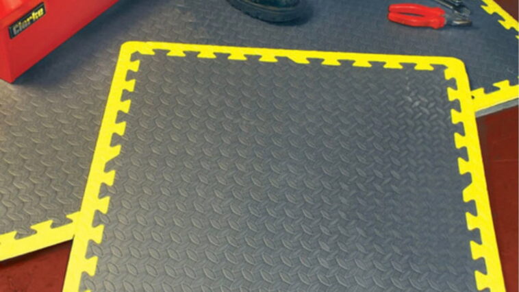 Adoucissez les choses avec les carreaux de sol en mousse anti-fatigue AFF-1 de Clarke Adoucissez les choses avec les carreaux de sol en mousse anti-fatigue AFF-1 de Clarke