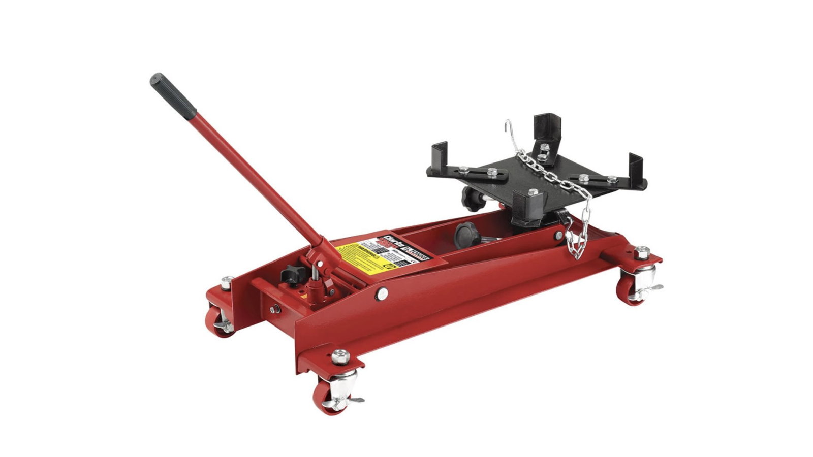 Excellent équipement pour votre boîte de vitesses : le cric de transmission Clarke CFTJ500 de 0,5 tonne Cric de transmission Clarke CFTJ500 0,5 tonne