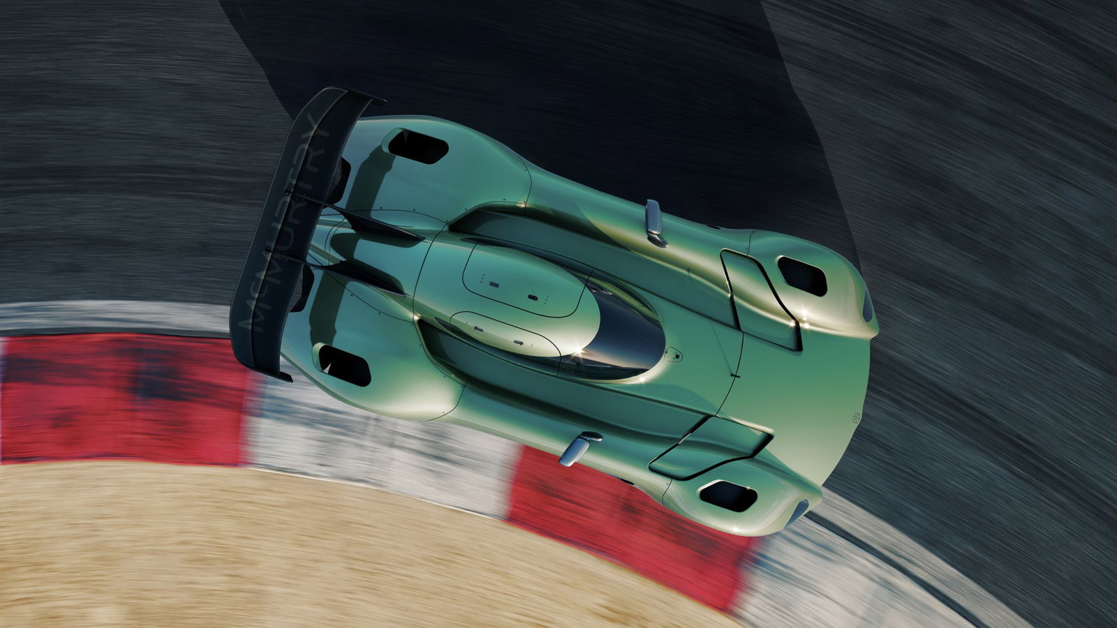 La McMurtry Spéirling Pure Fan Car terminée est là avec 1000 ch McMurtry Spéirling Pure - vues plongeantes