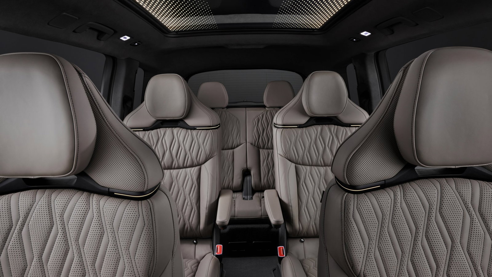 Audi Q9 - intérieur, arrière