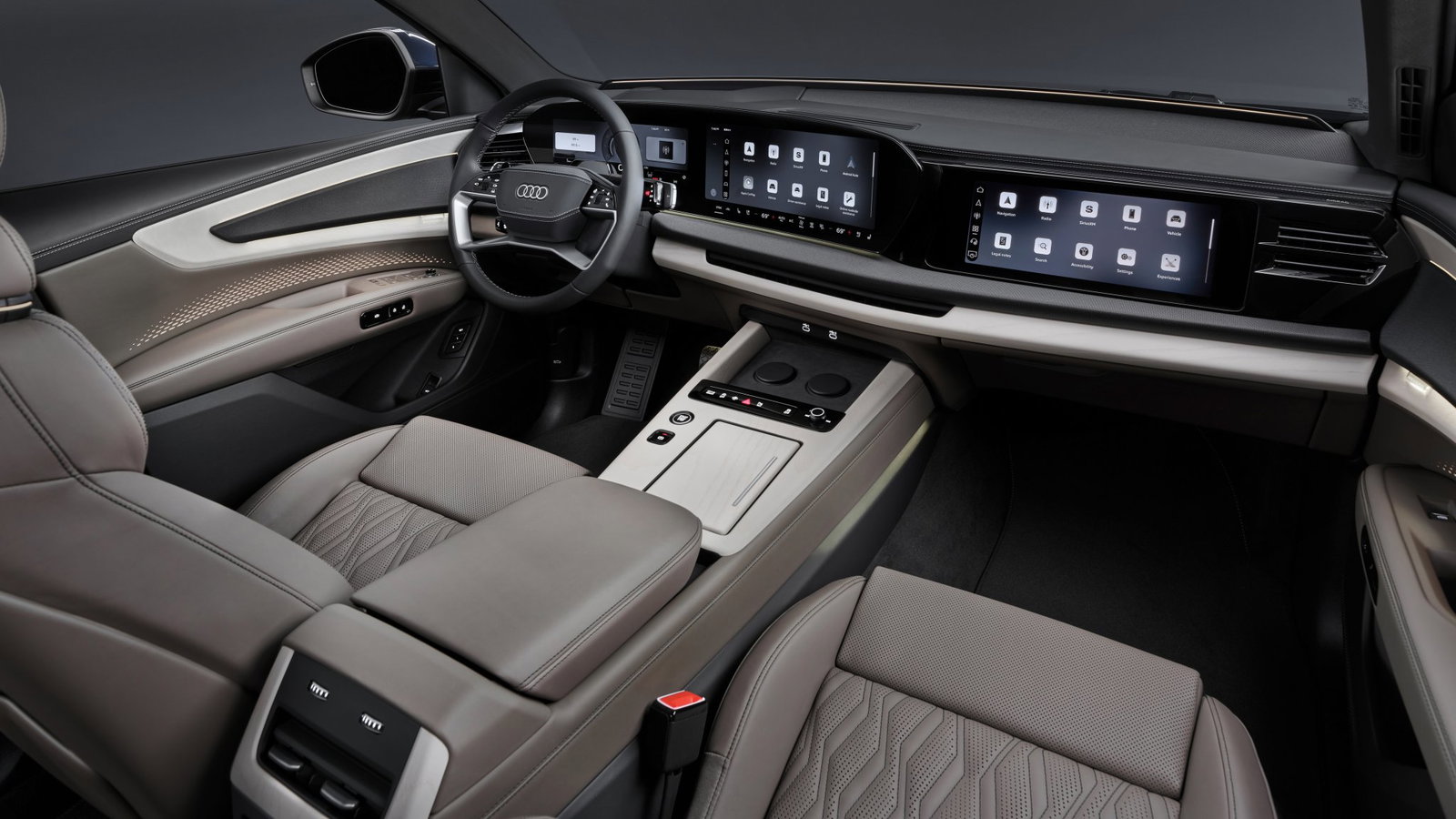 Audi Q9 - intérieur, avant